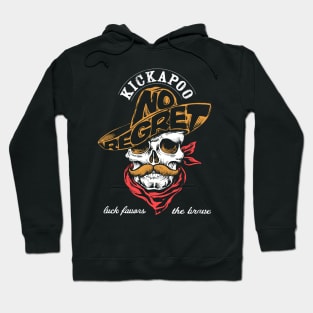 Kickapoo Gambler Casino Skull Hoodie